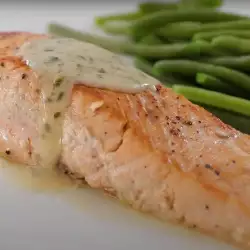 Salmon Fillet with Wine