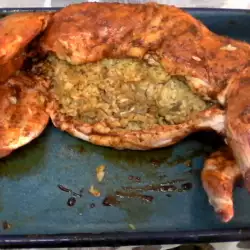 Oven-Baked Rabbit with Rice