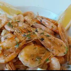 Shrimp with Butter Sauce