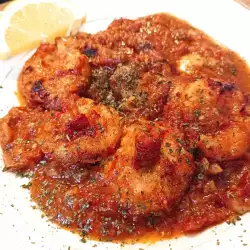 Greek-Style Oven Roasted Shrimp with Tomato Sauce