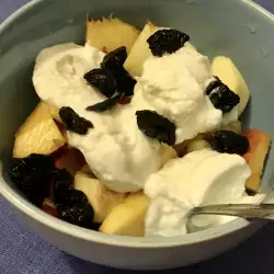 Fruit Salad with peaches