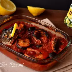Oven-Baked Mackerel with Olives
