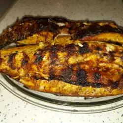 Marinated Mackerel on the Grill