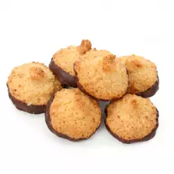 Coconut Cookies with Chocolate