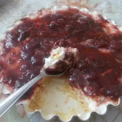 Cheesecake with yoghurt