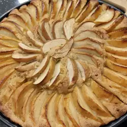 Apple Cake with starch