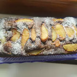 Wonderful Cake with Pears and Carob