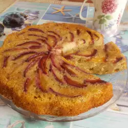Fruit Cake with plums
