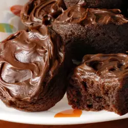 Chocolate Pastry with baking soda