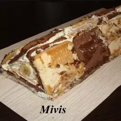 Chocolate Roll with Cream Cheese