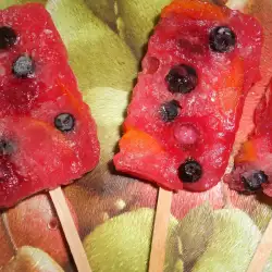 Fruit Ice Cream Popsicles