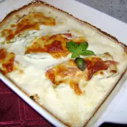 Oven Baked Zucchini with cream