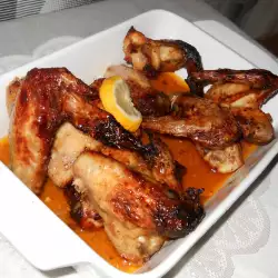 Oven-Baked Wings with Mustard
