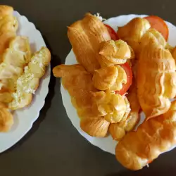 Savory Eclairs with Cheese