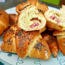 Poppy Seed Mini Croissants with Cheese