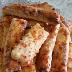 Crackers with margarine
