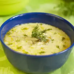 Zucchini Soup with butter