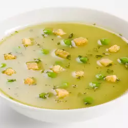Vegetable Soup with butter