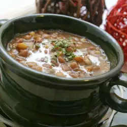 Lentil Soup with Smoked Meat