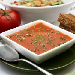 Vegetarian Soup with Dill