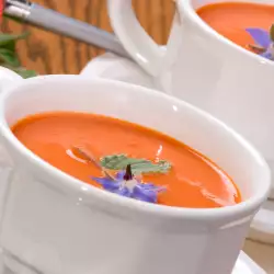 Tomato Soup with onions
