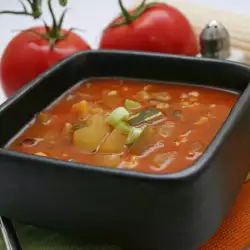 Cold Soup with Tomatoes