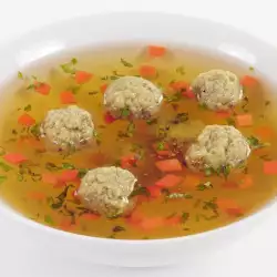 Meatball Soup with lemons