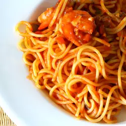 Spaghetti with Eggplants