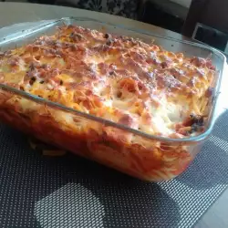 Baked Spaghetti with Olives