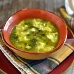 Soup with Spinach
