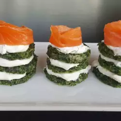 Cold Appetizer with Spinach