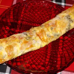 Spinach Filo Pastry with Eggs