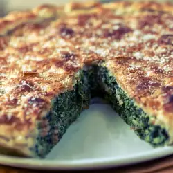 Spinach Pie with Eggs