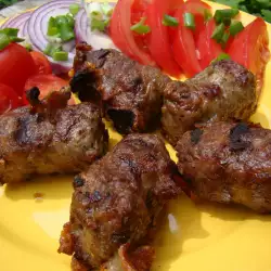 Cevapcici with peppers