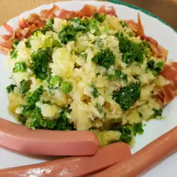 Potatoes with Kale