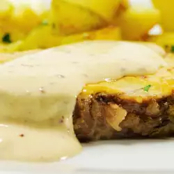 Pork Chops with White Sauce