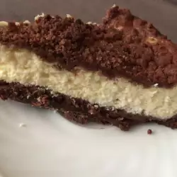 Cheesecake with vanilla