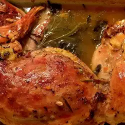 Roasted Rabbit with Wine and Aromatic Herbs
