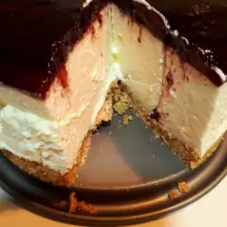 Cheesecake with butter