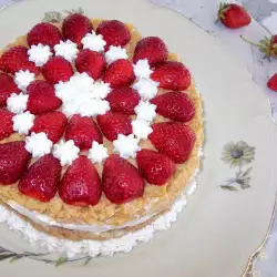 Strawberry Cake with Rum