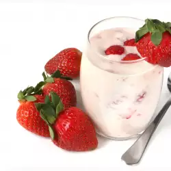 Fruity Cream with Cottage Cheese