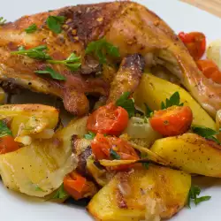 Roast Chicken with peppers