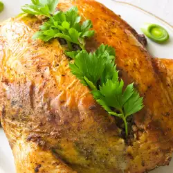 Oven-Baked Chicken with Spearmint