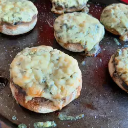 Stuffed Mushrooms with Cream Cheese and Spinach
