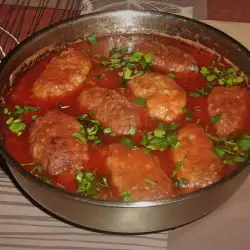 Meatballs with wine