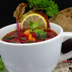 Broth and Stock with Beetroots