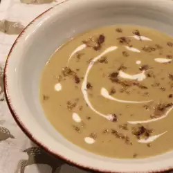 French Soup with Mushrooms