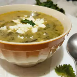 Nettle Soup with garlic