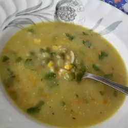 Vegetable Soup with corn