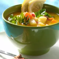 Potato Soup with cheese